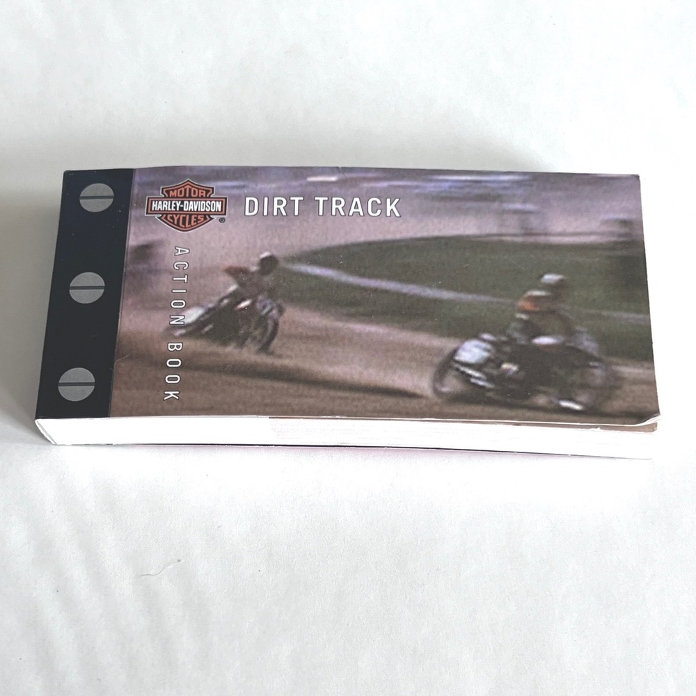 Harley-Davidson Dirt Track Action Book Melcher Media Motorcycle Racing Flip Book